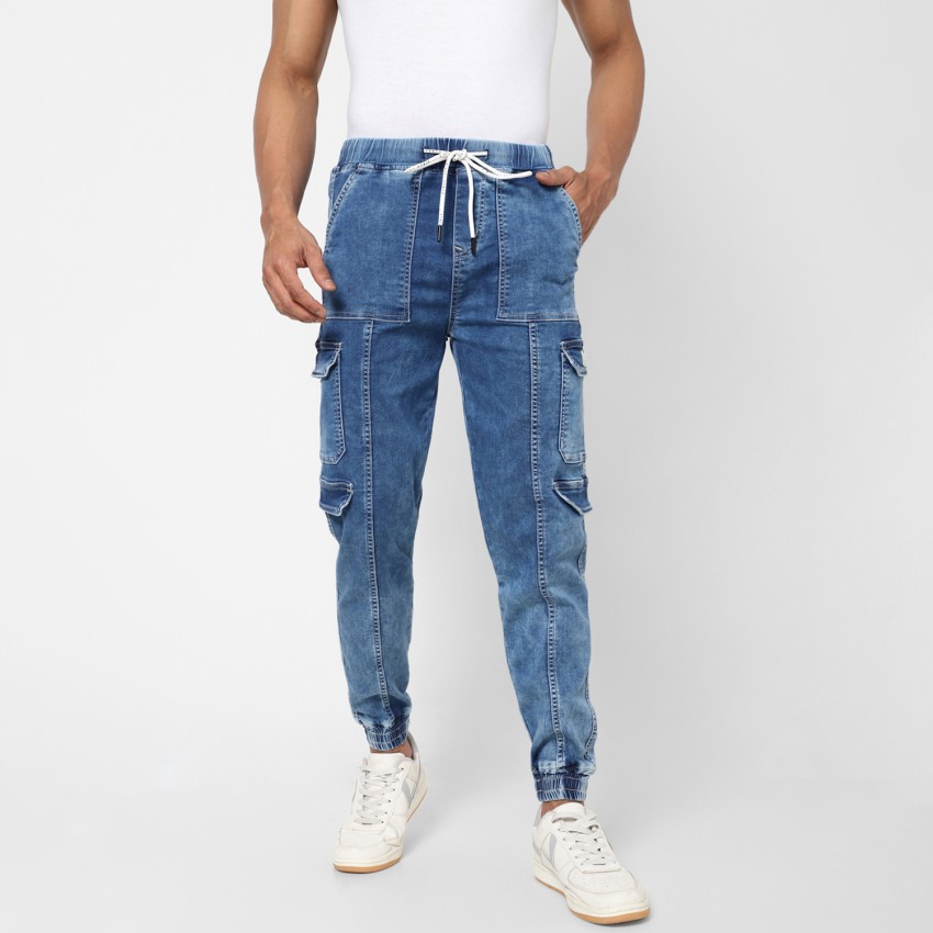 Street Armor by Pantaloons Jogger Fit Men Blue Jeans - Buy Street Armor by  Pantaloons Jogger Fit Men Blue Jeans Online at Best Prices in India