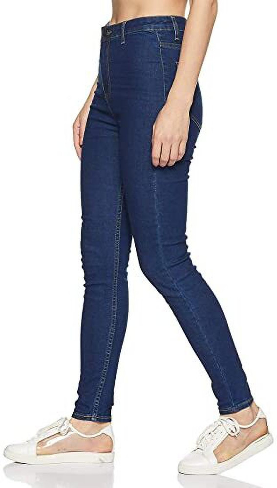 AKA CHIC Skinny Women Dark Blue Jeans - Buy AKA CHIC Skinny Women 