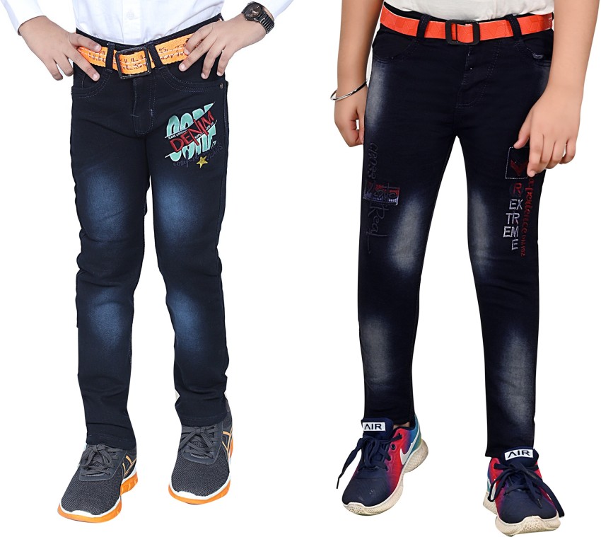 LAHSUAK Regular Boys Black, Dark Blue Jeans - Buy LAHSUAK Regular Boys  Black, Dark Blue Jeans Online at Best Prices in India