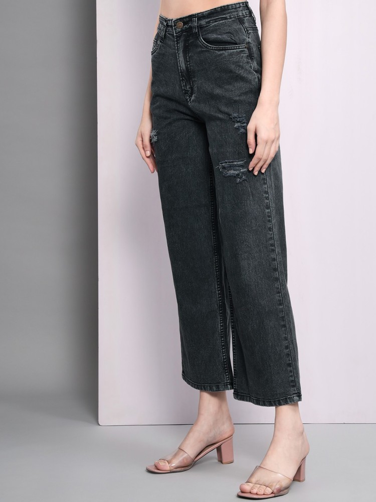 Wild Fable, High-Rise Skater Jeans in black