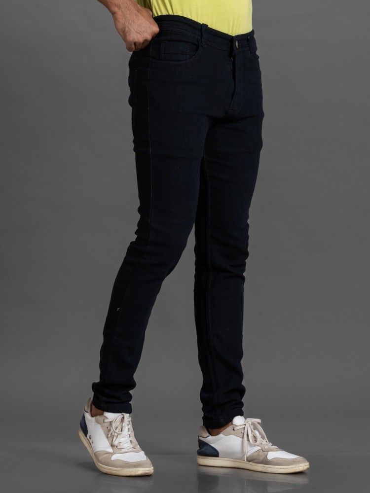 NEVADA Skinny Fit Jeans In Deep Black