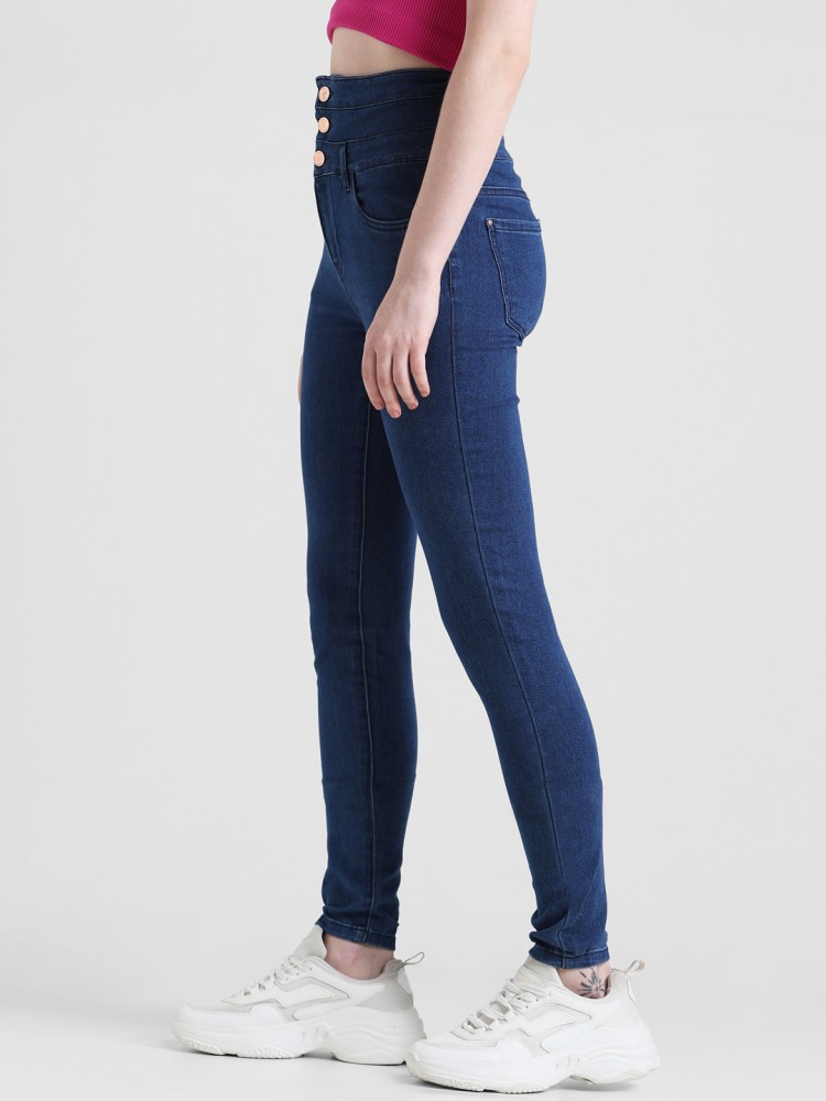 ONLY Skinny Women Blue Jeans - Buy ONLY Skinny Women Blue Jeans