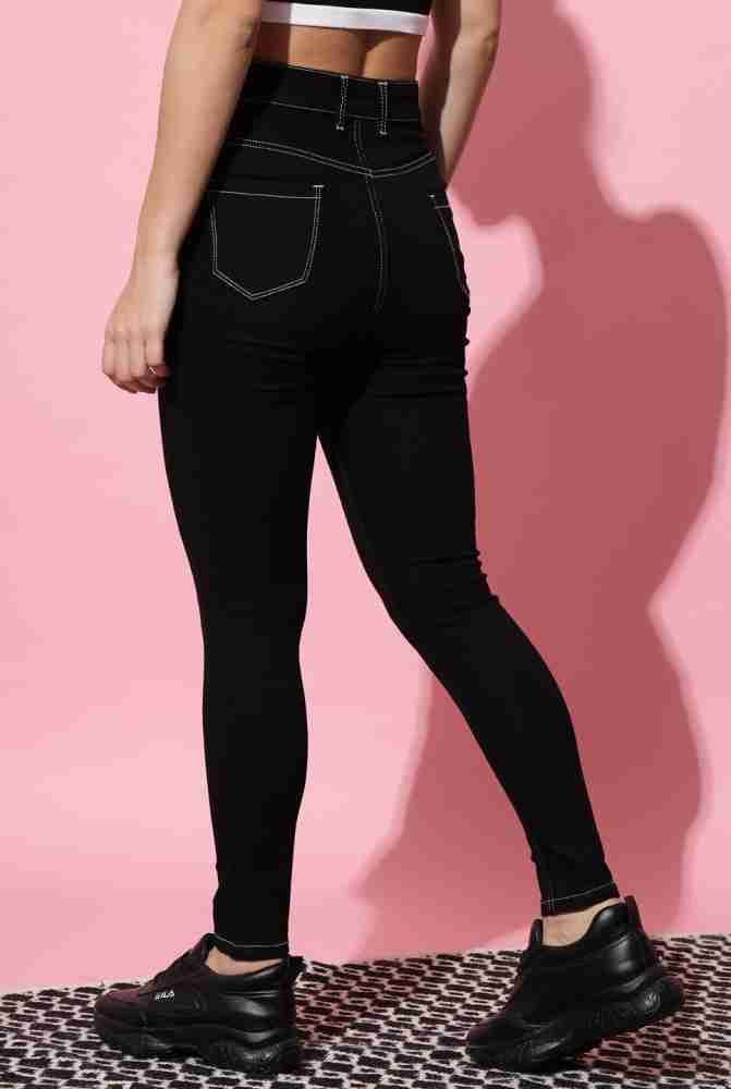 Topshop Black Leggings Size 6 - 66% off