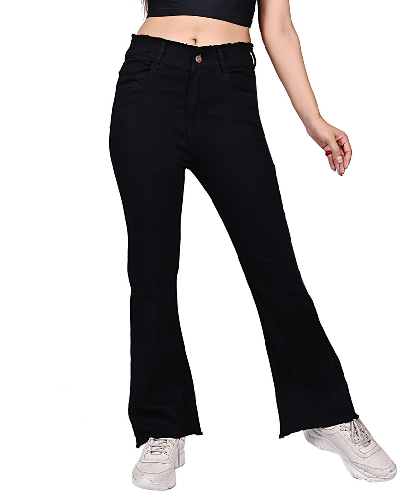 Flipkart black jeans for on sale ladies