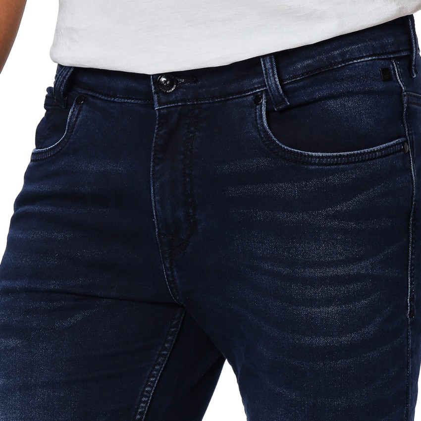 Buy Mufti Black Super Slim Fit Denim Deluxe Stretch Jeans Online