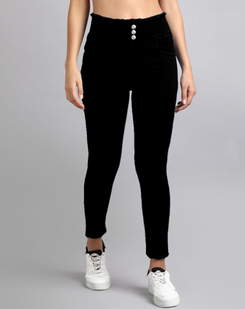 Flipkart black hotsell jeans for ladies