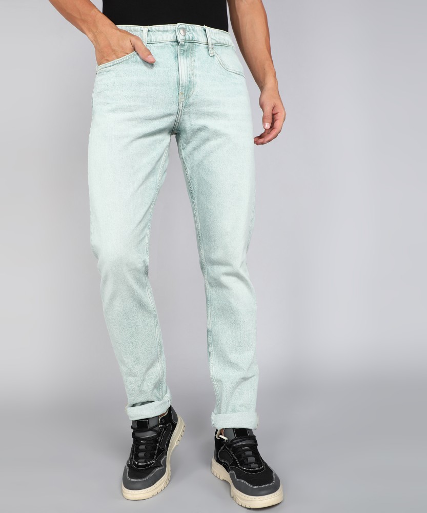 Calvin Klein Jeans Slim Men Light Blue Jeans - Buy Calvin Klein