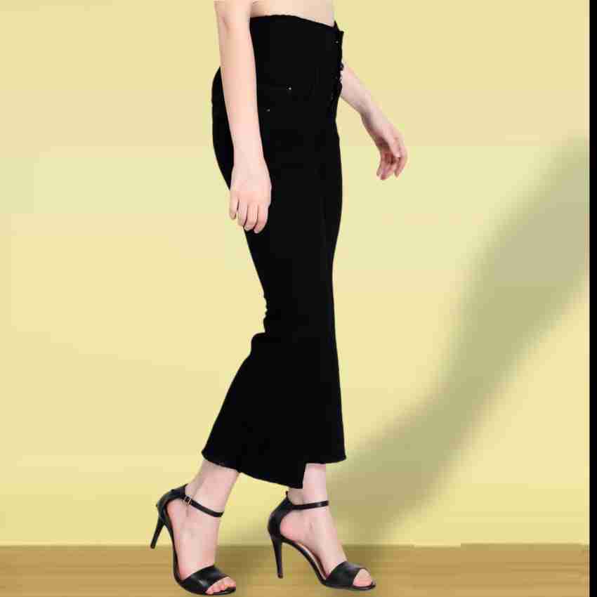 SheLook Flared Women Black Jeans - Buy SheLook Flared Women Black Jeans  Online at Best Prices in India