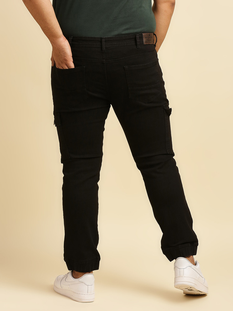 High Star Plus Size Slim Men Black Jeans Buy High Star Plus Size