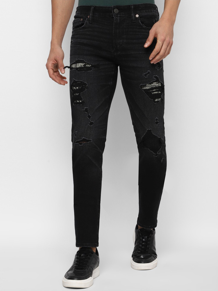 American Eagle Outfitters Slim Men Black Jeans - Buy American Eagle  Outfitters Slim Men Black Jeans Online at Best Prices in India |  Flipkart.com