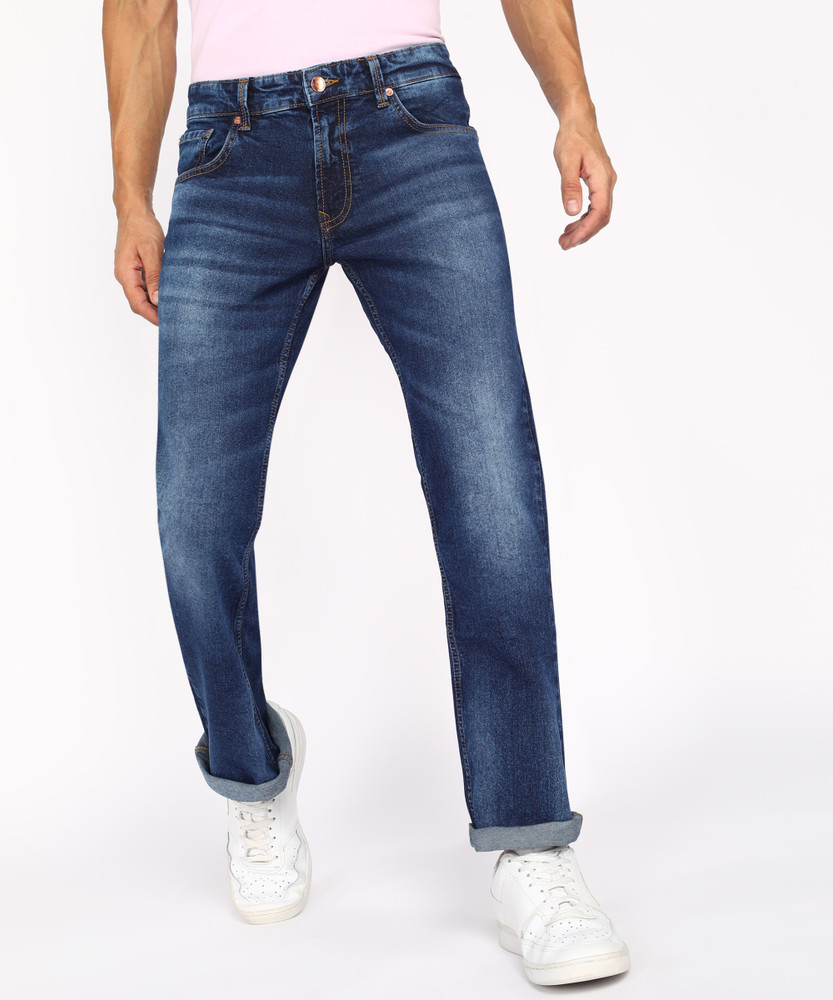 Spykar Slim Men Dark Blue Jeans Buy Spykar Slim Men Dark Blue