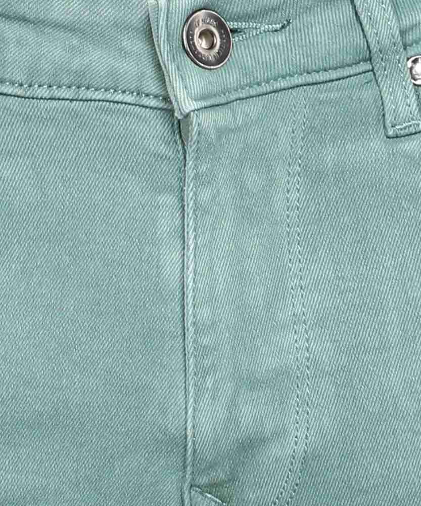 Louis Philippe Jeans Slim Men Green Jeans - Buy Louis Philippe