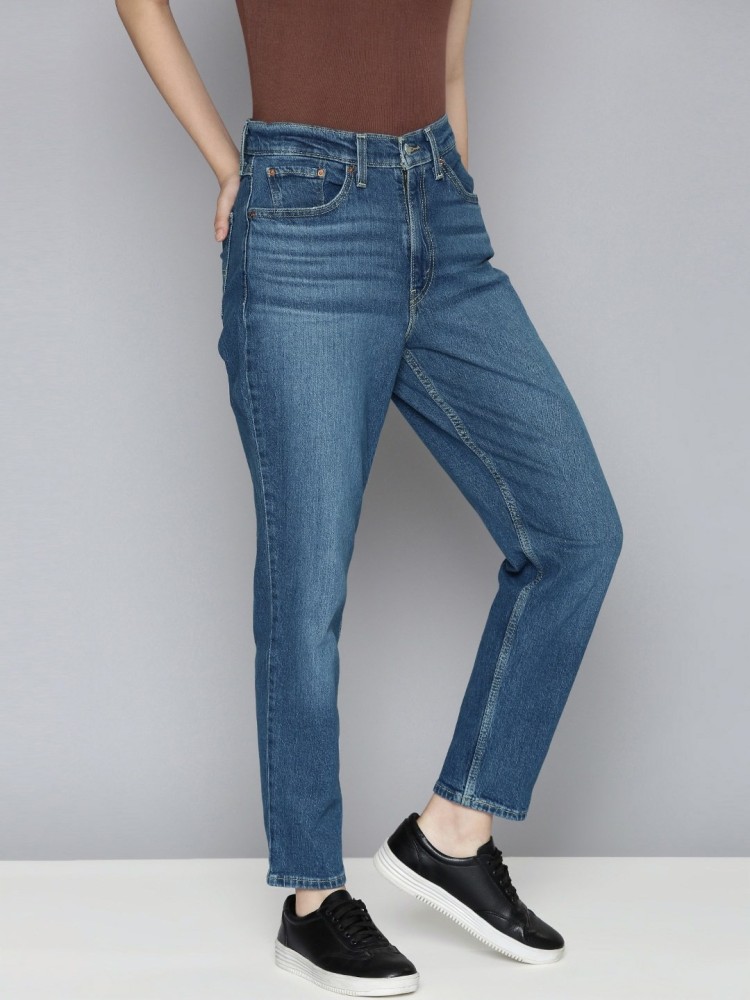 LEVI'S 512 Tapered Fit Women Blue Jeans - Buy LEVI'S 512 Tapered Fit Women  Blue Jeans Online at Best Prices in India