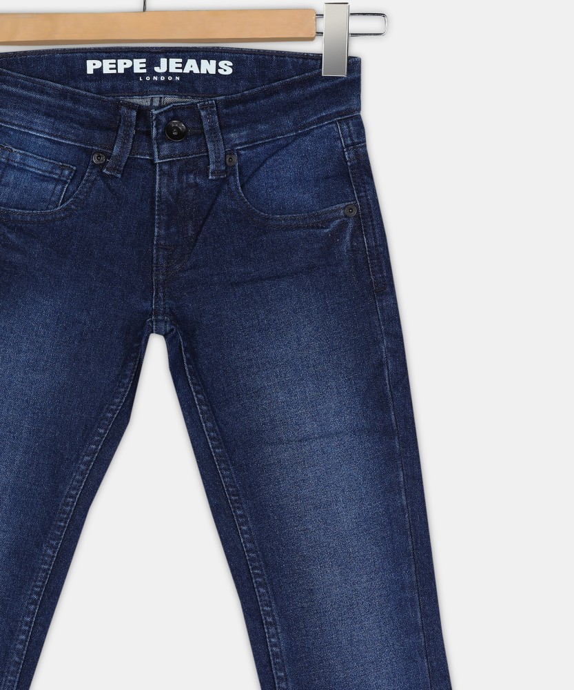 Pepe Jeans Slim Boys Blue Jeans Buy Pepe Jeans Slim Boys Blue Jeans Online at Best Prices in India Flipkart