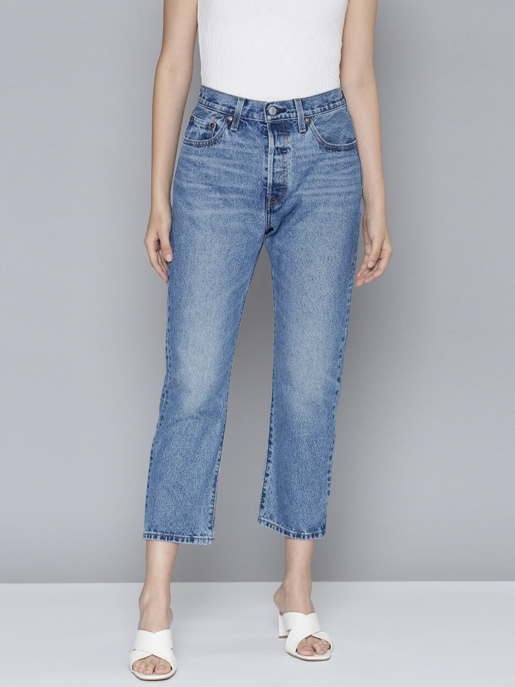 LEVI S 501 Regular Women Blue Jeans Buy LEVI S 501 Regular Women