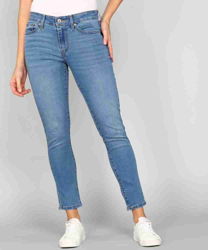 LEVI'S 711 Skinny Women Blue Jeans - Buy LEVI'S 711 Skinny Women Blue Jeans  Online at Best Prices in India