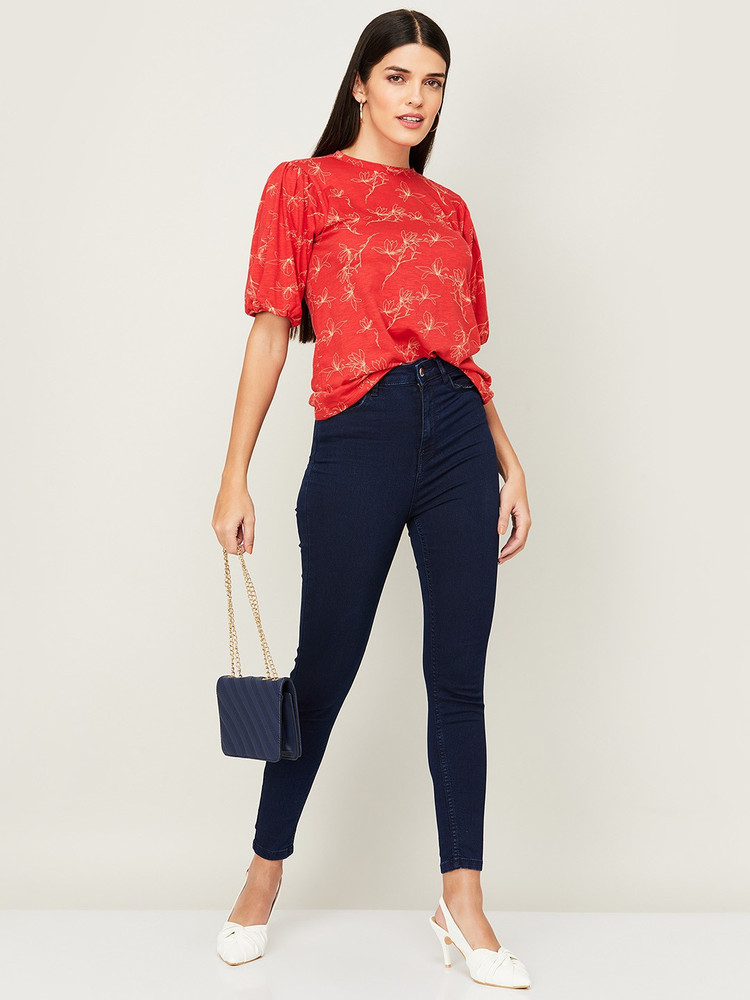 Ginger by Lifestyle Skinny Women Blue Jeans Buy Ginger by
