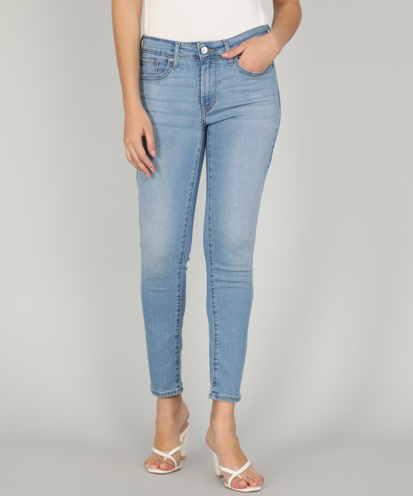 LEVI'S 711 Skinny Women Blue Jeans - Buy LEVI'S 711 Skinny Women Blue Jeans  Online at Best Prices in India