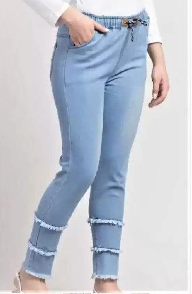 nice look fashion Jogger Fit Girls Blue Jeans Buy nice look