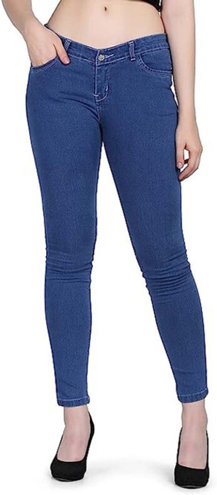 Hue Solid Blue Jeggings Size XXL - 71% off