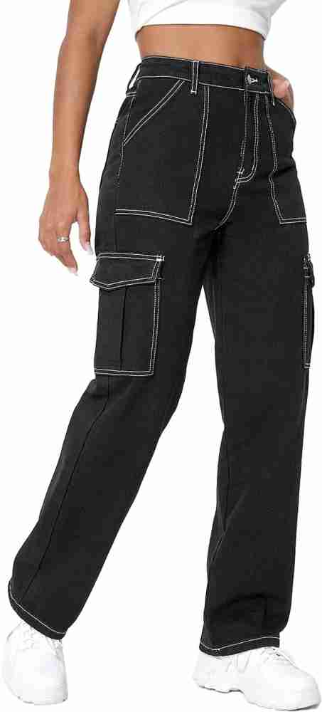 Glossia Flared Women Black Jeans - Buy Glossia Flared Women Black Jeans  Online at Best Prices in India