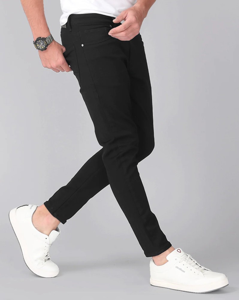 Qarsh Slim Men Black Jeans - Buy Qarsh Slim Men Black Jeans Online At Best  Prices In India | Flipkart.Com