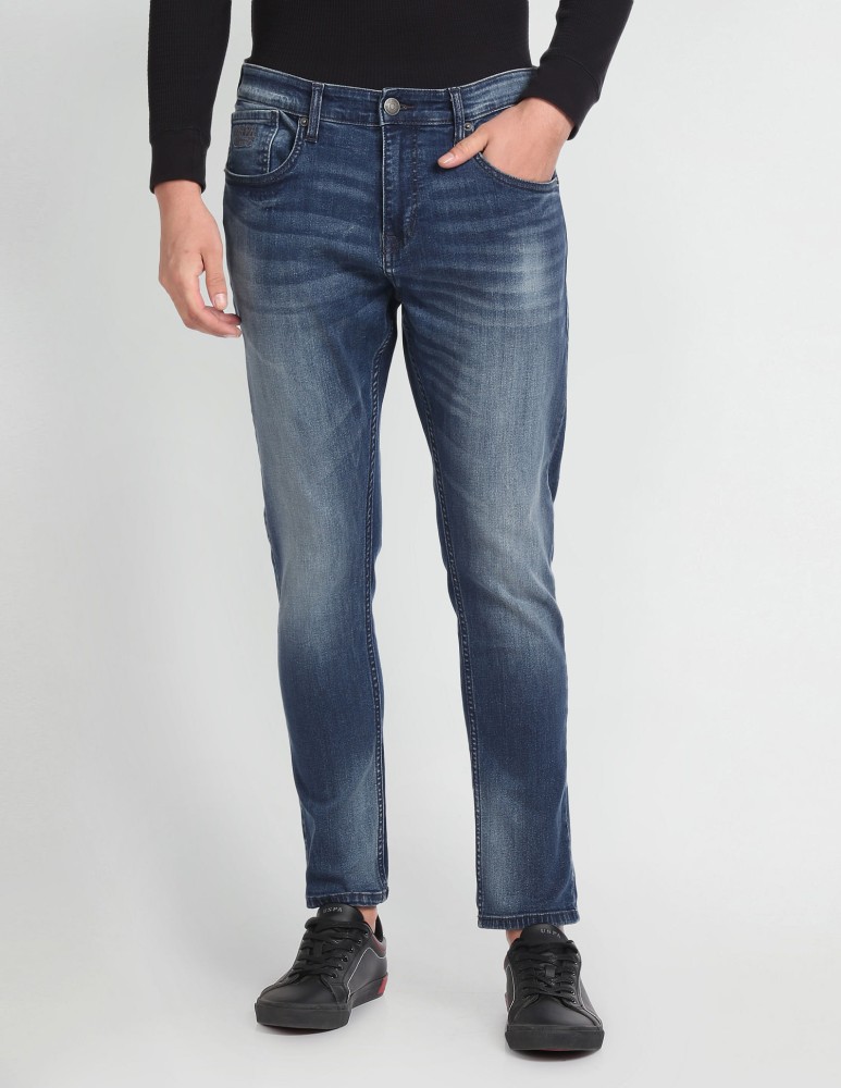 U.S. Polo Assn. Denim Co. Regular Men Blue Jeans - Buy U.S. Polo Assn.  Denim Co. Regular Men Blue Jeans Online at Best Prices in India