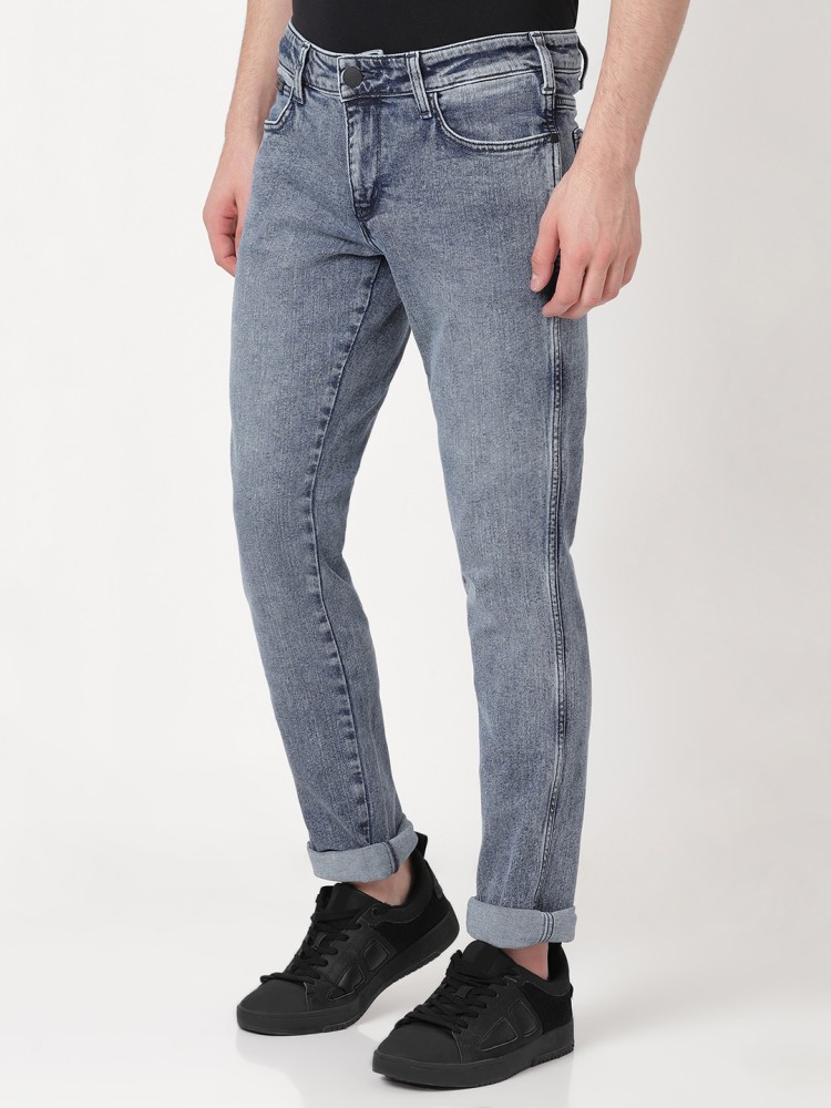 Wrangler Slim Men Grey Jeans - Buy Wrangler Slim Men Grey Jeans