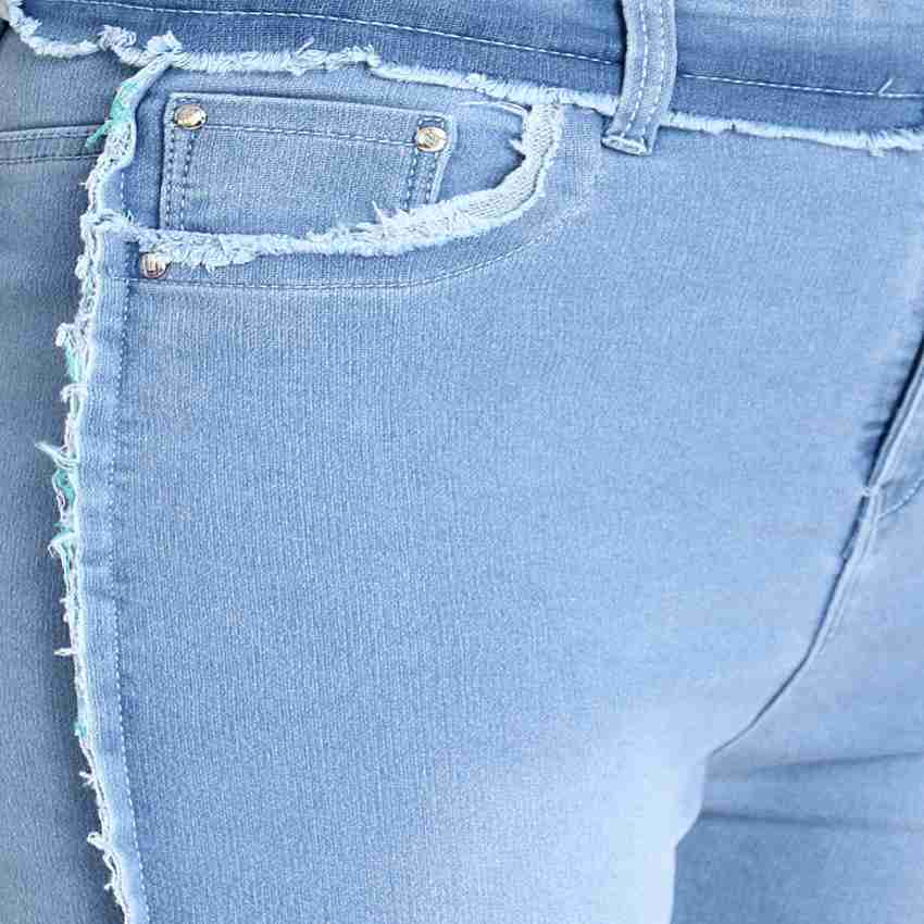 PERFECT FASHION Skinny Women Light Blue Jeans - Buy PERFECT FASHION Skinny  Women Light Blue Jeans Online at Best Prices in India