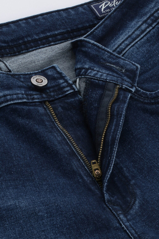 PETER ENGLAND Tapered Fit Men Dark Blue Jeans Buy PETER ENGLAND