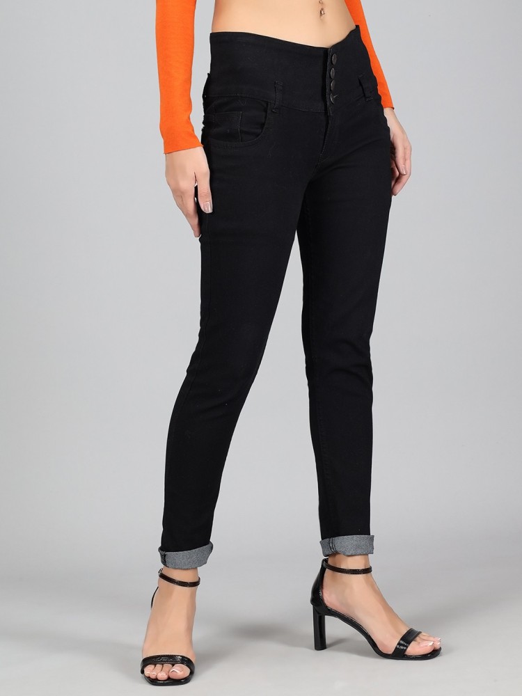 Crishtaliyo 2fashion Skinny Women Black Jeans - Buy Crishtaliyo 2fashion Skinny  Women Black Jeans Online at Best Prices in India