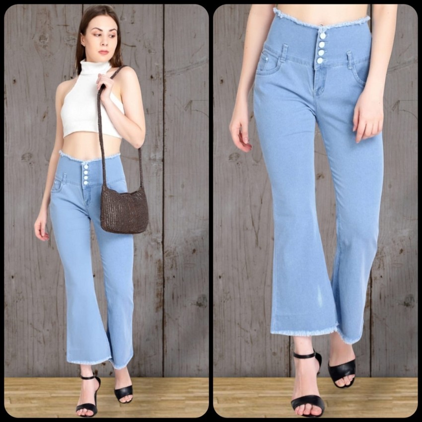 PERFECT FASHION Regular Women Light Blue Jeans - Buy PERFECT FASHION  Regular Women Light Blue Jeans Online at Best Prices in India