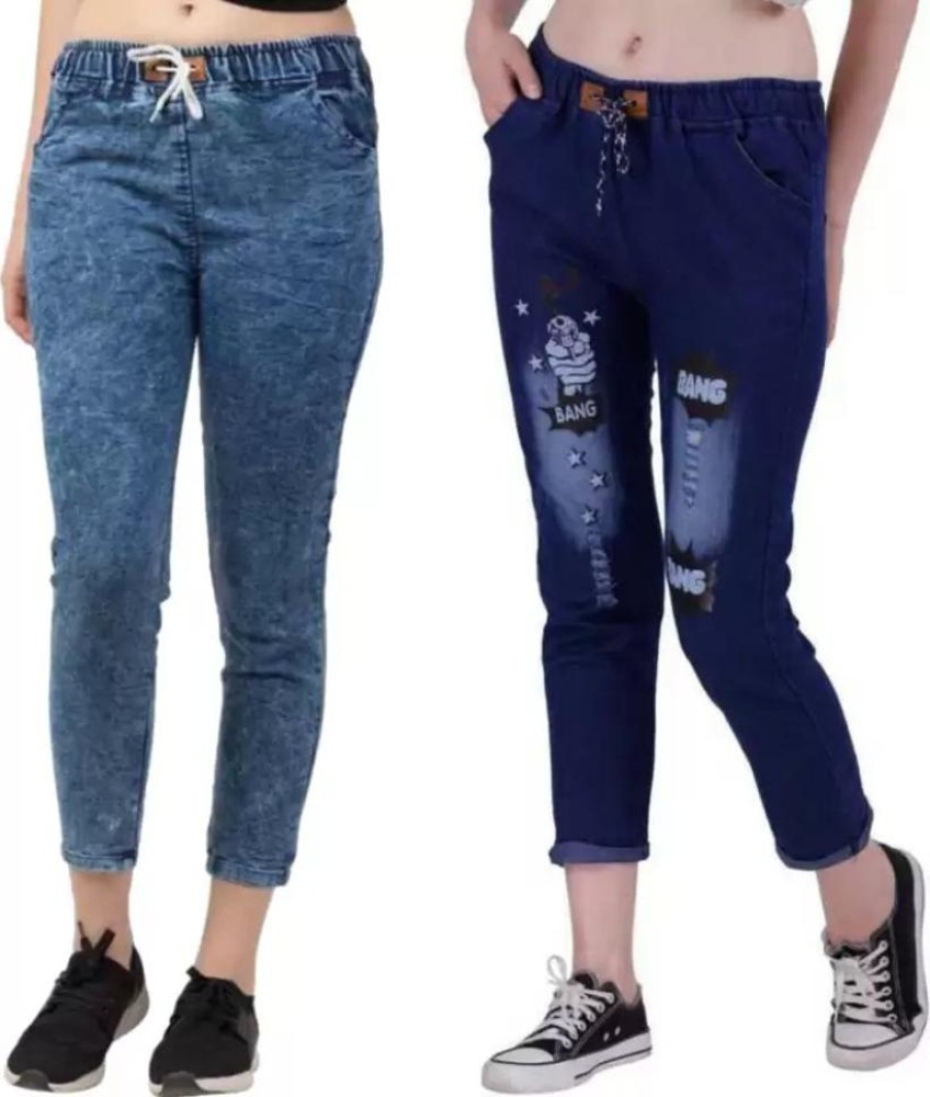 KAISLEY Jogger Fit Girls Multicolor Jeans - Buy KAISLEY Jogger Fit Girls  Multicolor Jeans Online at Best Prices in India