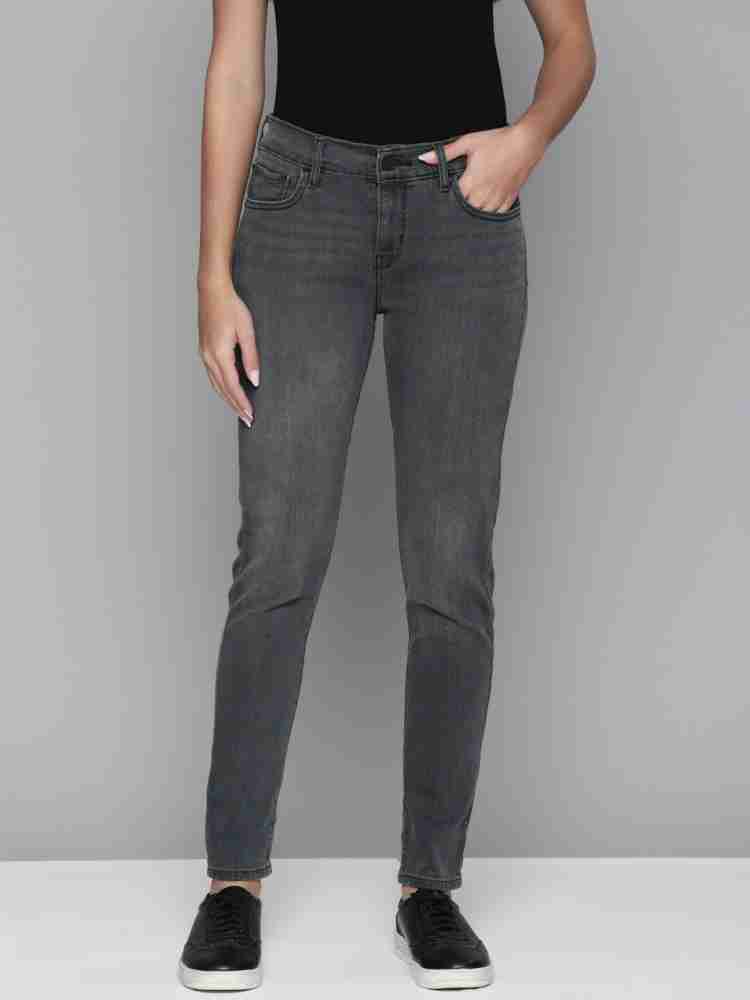 LEVI'S Super Skinny Women Grey Jeans - Buy LEVI'S Super Skinny