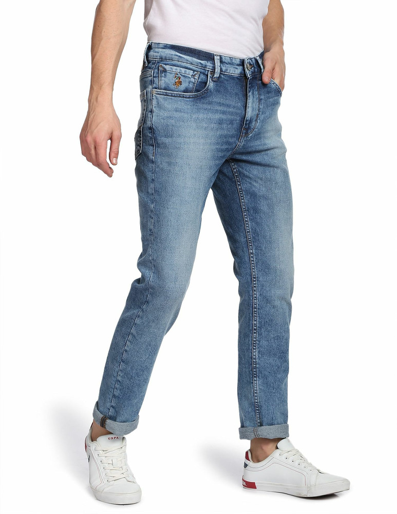 U.S. POLO ASSN. Slim Men Blue Jeans - Buy U.S. POLO ASSN. Slim Men Blue  Jeans Online at Best Prices in India | Flipkart.com