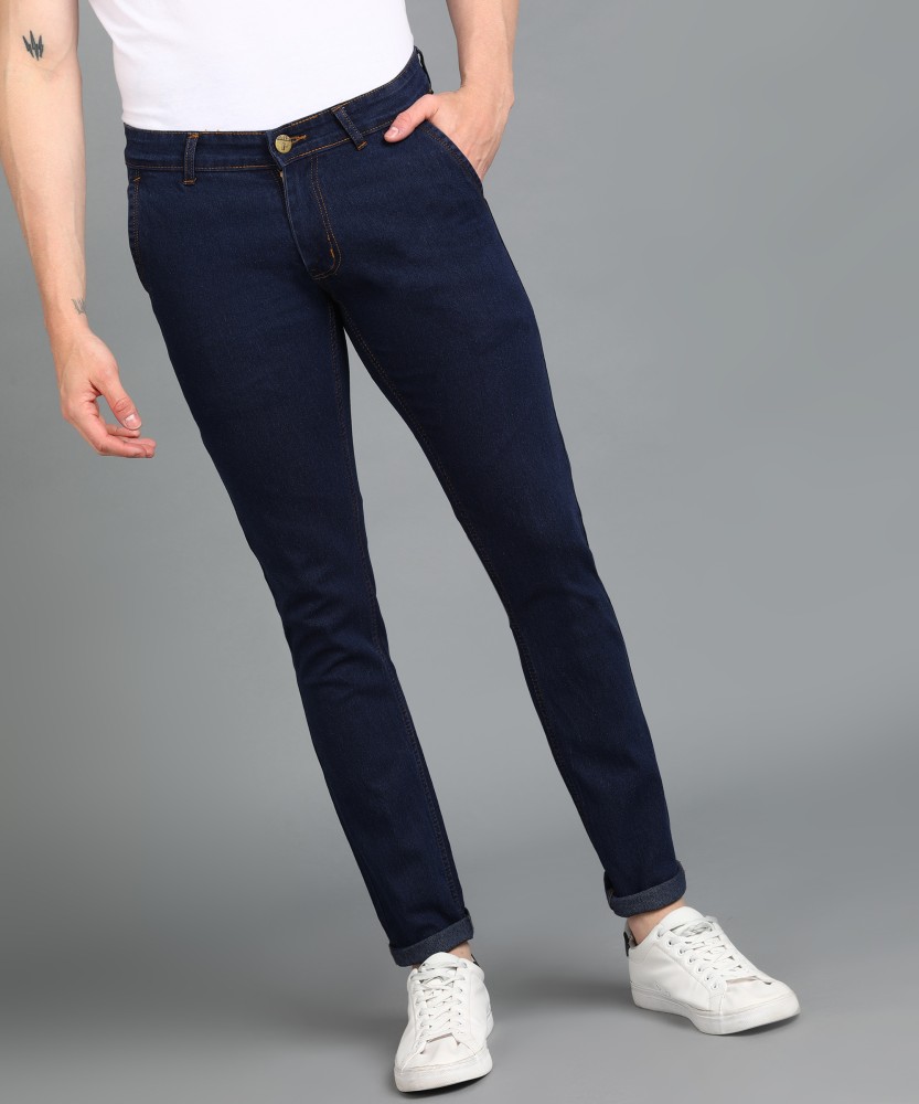 Navy blue sale jeans men