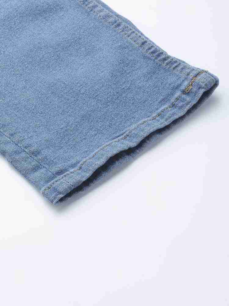 Zara Solid Blue Jeans Size 10 - 42% off