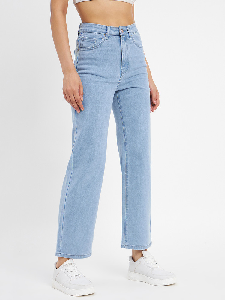 MADAME Regular Women Light Blue Jeans Buy MADAME Regular Women