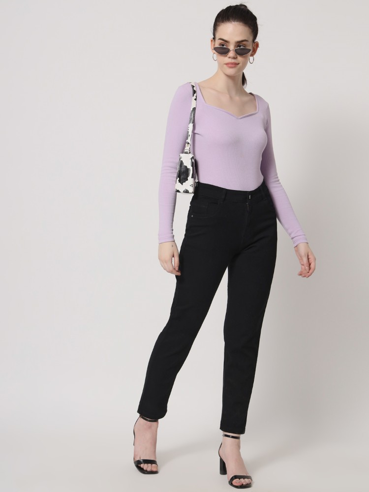 M MODDY Slim Women Black Jeans - Buy M MODDY Slim Women Black Jeans Online  at Best Prices in India