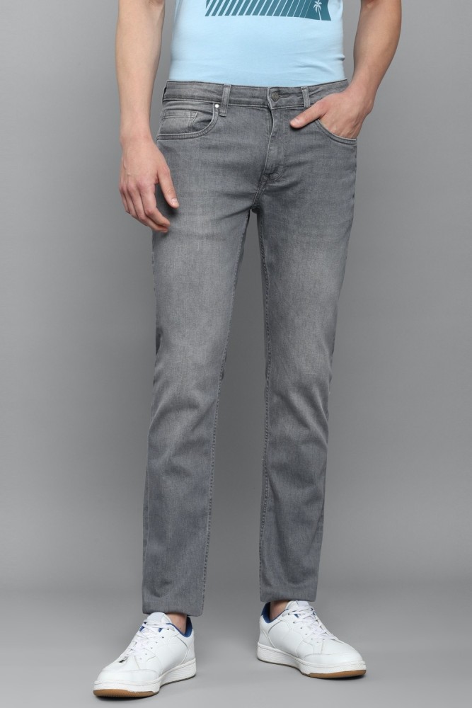 Buy Louis Philippe Grey Jeans Online - 583555