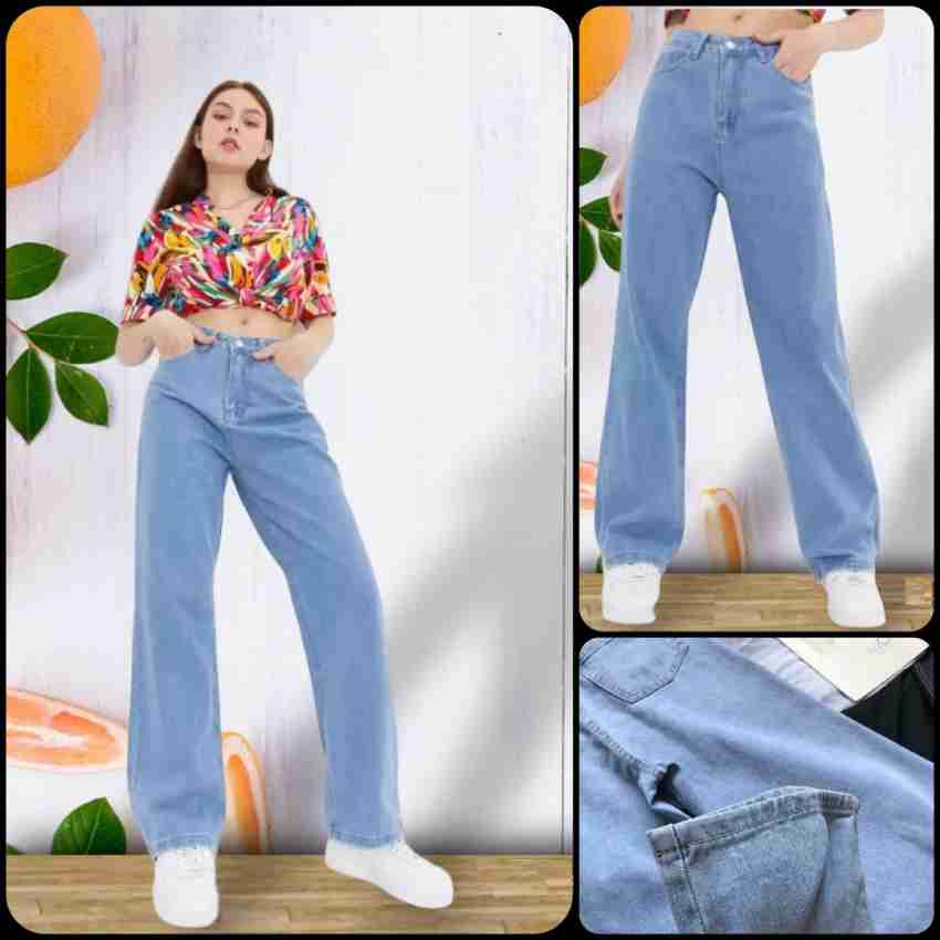 PERFECT FASHION Regular Women Light Blue Jeans - Buy PERFECT FASHION  Regular Women Light Blue Jeans Online at Best Prices in India