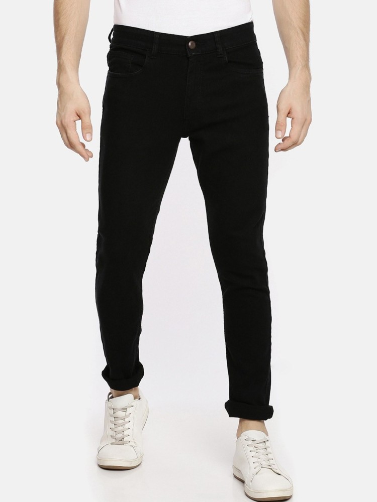 Shop Carbon Black Mens Slim Fit Jeans Online in India – Rockstar Jeans