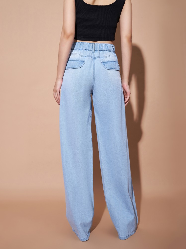 Buy Girls Ice Blue Bell Bottom Jeans Online at Sassafras