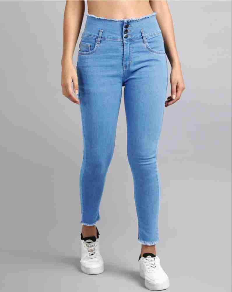 Light colored hot sale jeans womens