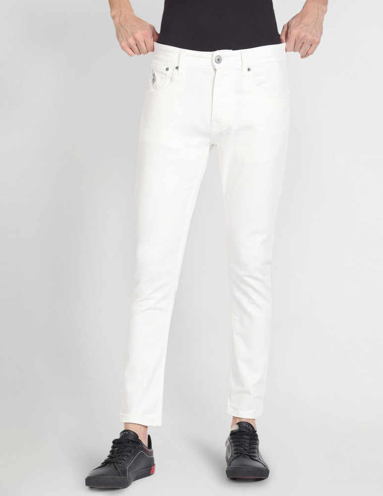 U.S. Polo Assn. Denim Co. Regular Men White Jeans Buy U.S. Polo