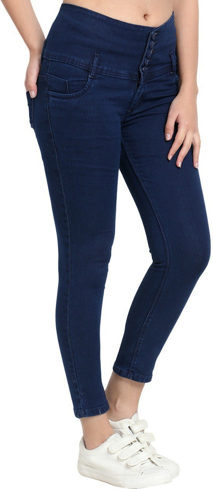 MTCFASHIONPOINT Super Skinny Women Dark Blue Jeans Buy