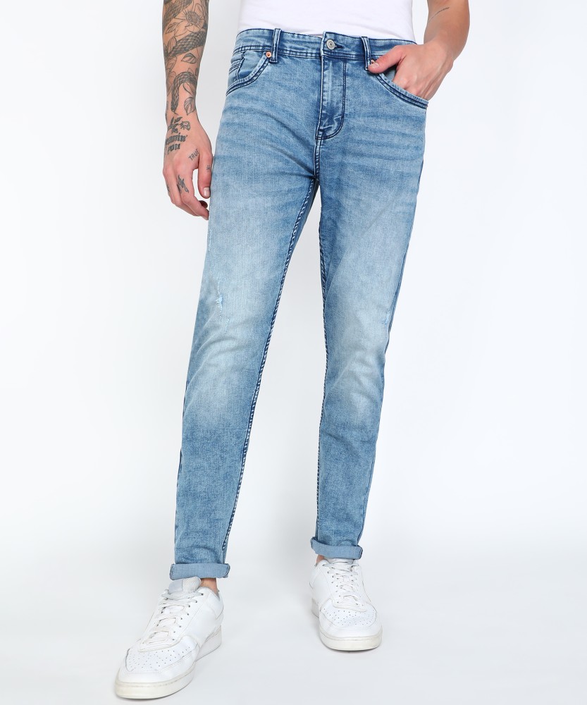 Shops flying machine tapered fit men blue jeans