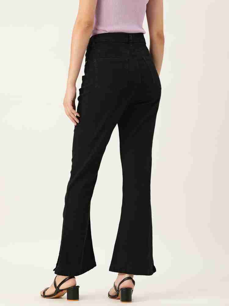 Dressberry Boot-Leg Women Black Jeans - Buy Dressberry Boot-Leg