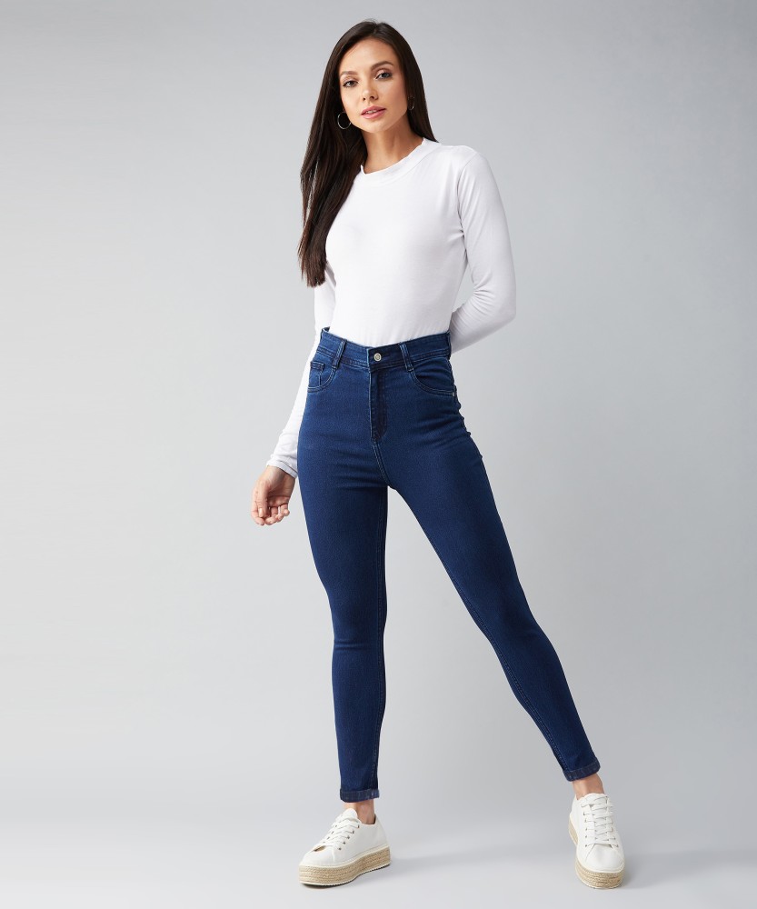 Dark Blue Womens Jeggings - Buy Dark Blue Womens Jeggings Online at Best  Prices In India