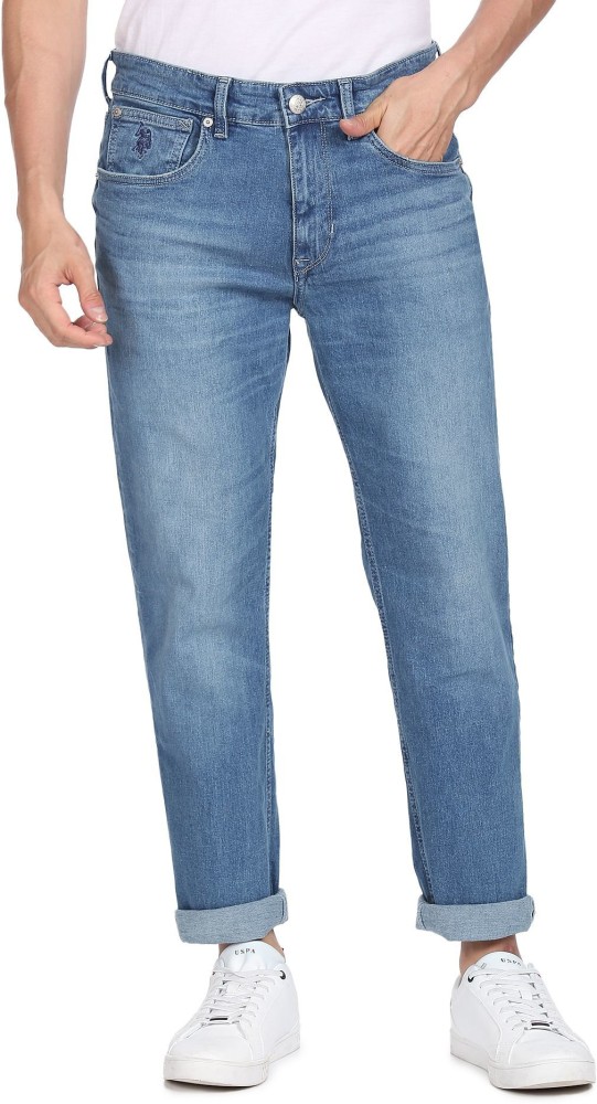 U.S. POLO ASSN. Slim Men Blue Jeans - Buy U.S. POLO ASSN. Slim Men